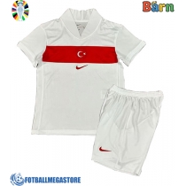 Fotballdrakt Barn Tyrkia Hjemmedraktsett EM 2024 Kortermet (+ Korte bukser)